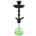 Hot Selling Cheap Price Black Ceramic Arabian Shisha for Charcoal Water Pipe Single Hose Shisha Hookah